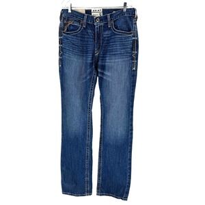 Ariat M5 Straight Leg Jeans Men's 34X38 Bucklin Landman Western Yellowstone New